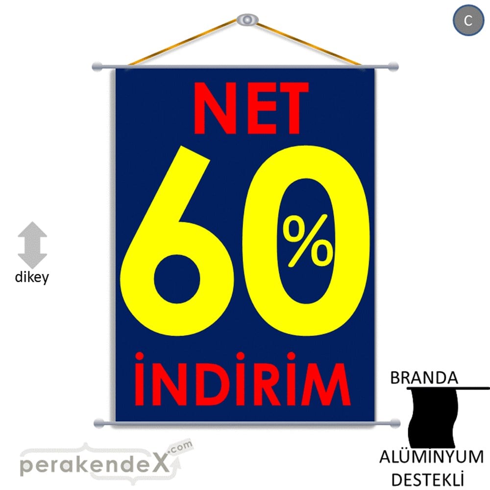 Net İndirim %60 BRANDA POSTER,  AFİŞ -dikdörtgen,tek yön baskı