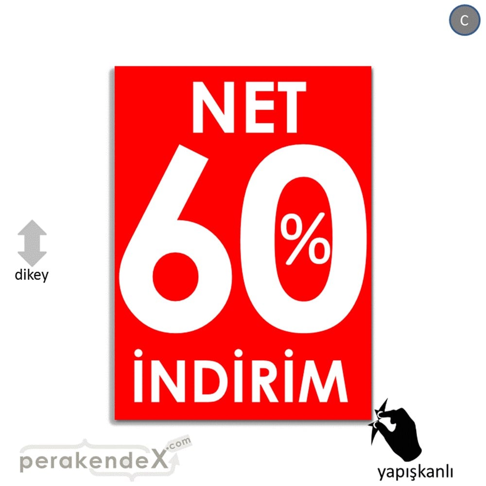Net İndirim %60 VİTRİN - CAM FOLYO,  VİNİL -dikdörtgen,tek yön baskı