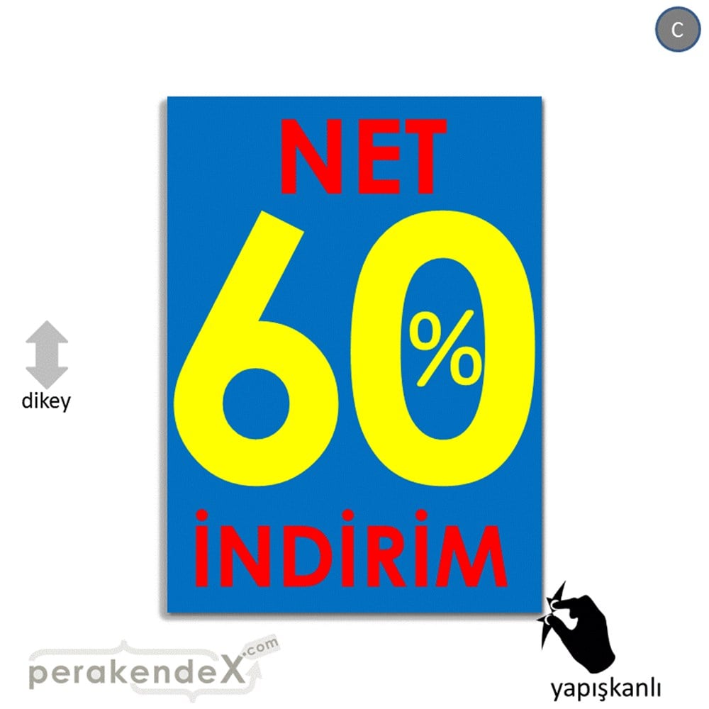 Net İndirim %60 VİTRİN - CAM FOLYO,  VİNİL -dikdörtgen,tek yön baskı