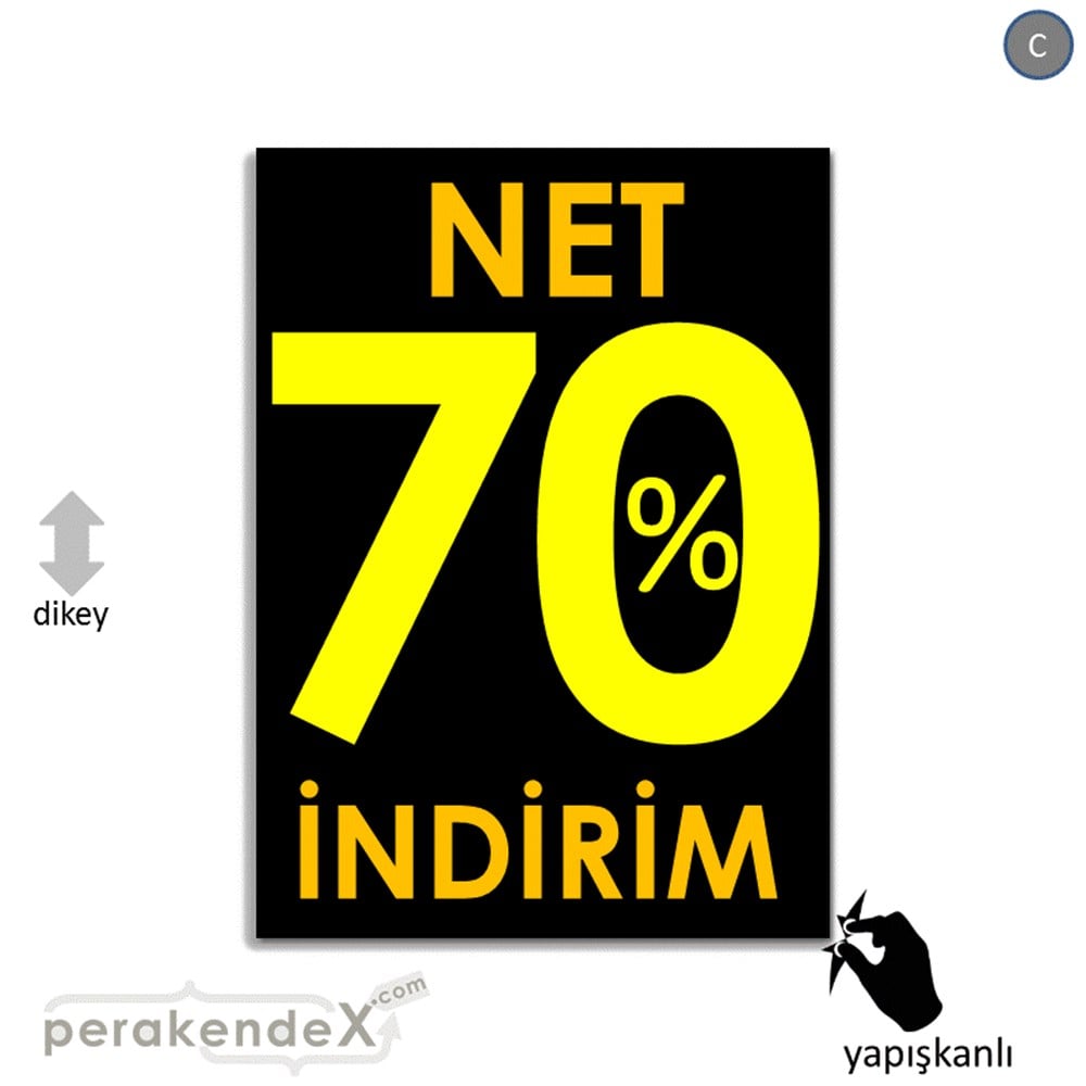Net İndirim %70 VİTRİN - CAM FOLYO,  VİNİL -dikdörtgen,tek yön baskı