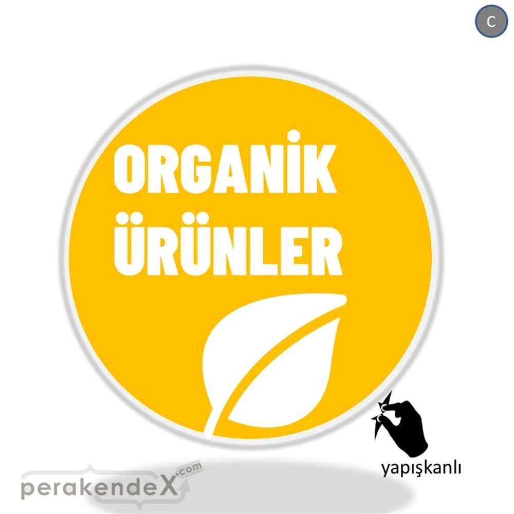 Organik Ürün Çeşitleri VİTRİN - CAM FOLYO,  VİNİL -oval,tek yön baskıvitrin - cam folyo,  vinil