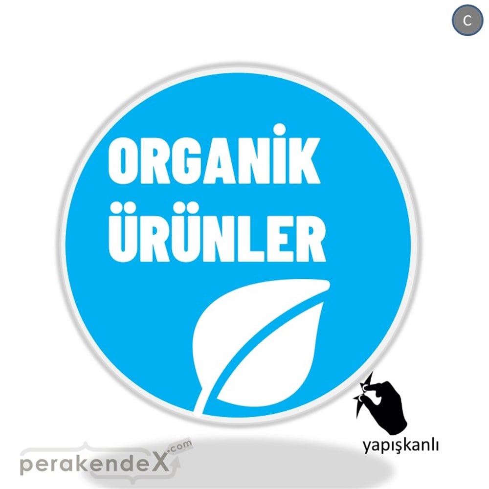 Organik Ürün Çeşitleri VİTRİN - CAM FOLYO,  VİNİL -oval,tek yön baskıvitrin - cam folyo,  vinil