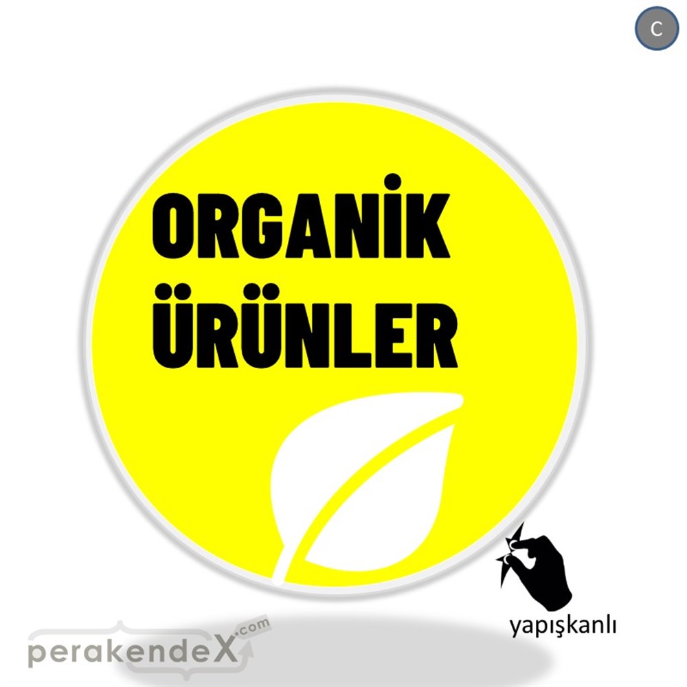 Organik Ürün Çeşitleri VİTRİN - CAM FOLYO,  VİNİL -oval,tek yön baskıvitrin - cam folyo,  vinil