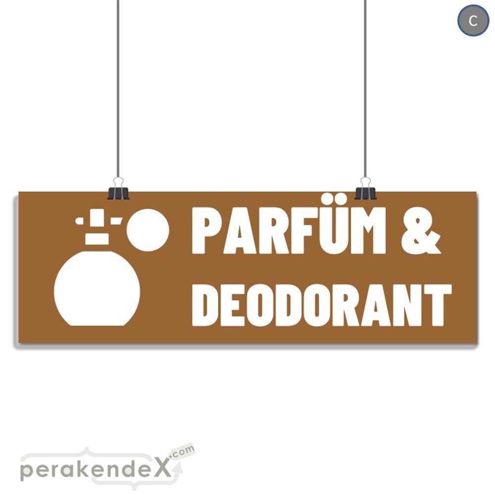 Parfüm Deodorant Çeşitleri SERT PLASTİK POSTER,  AFİŞ (BANNER) -dikdörtgen,tek yön baskısert plastik poster,  afiş