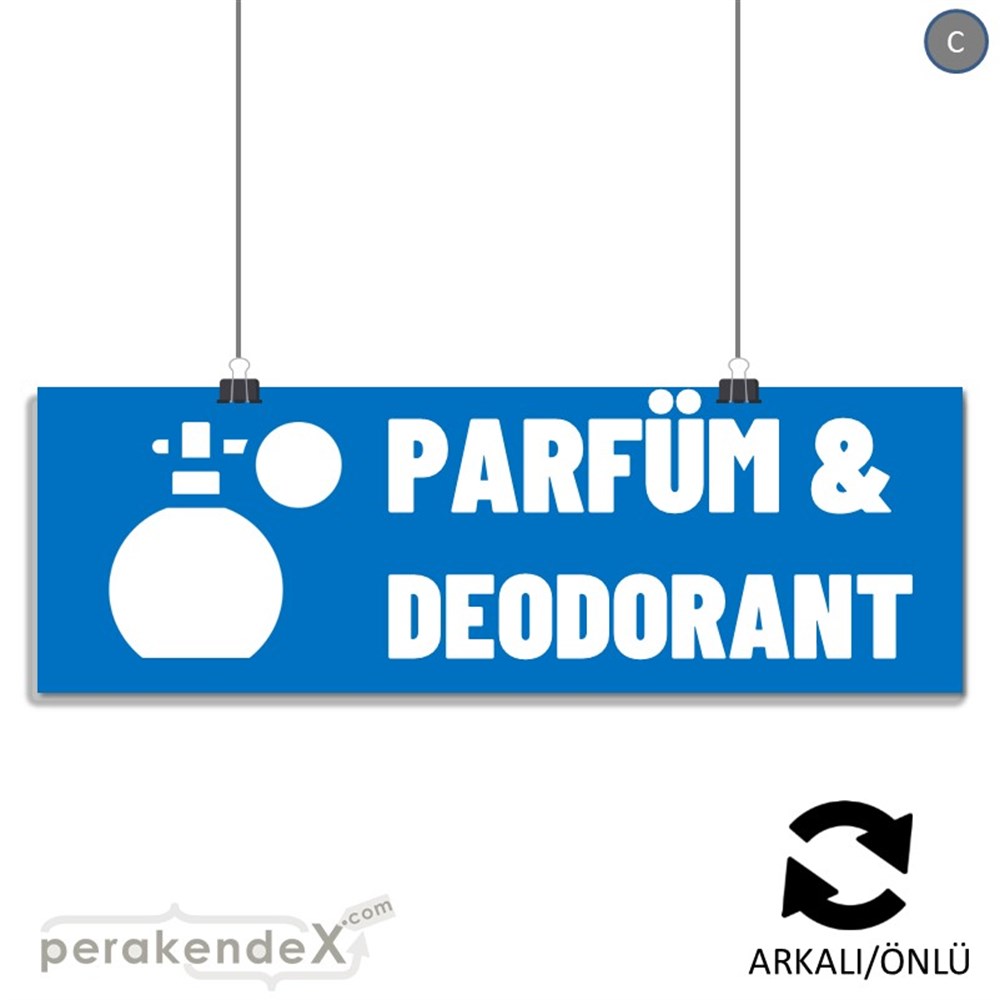 Parfüm Deodorant Çeşitleri SERT PLASTİK POSTER,  AFİŞ (BANNER) -dikdörtgen,çift yön baskısert plastik poster,  afiş