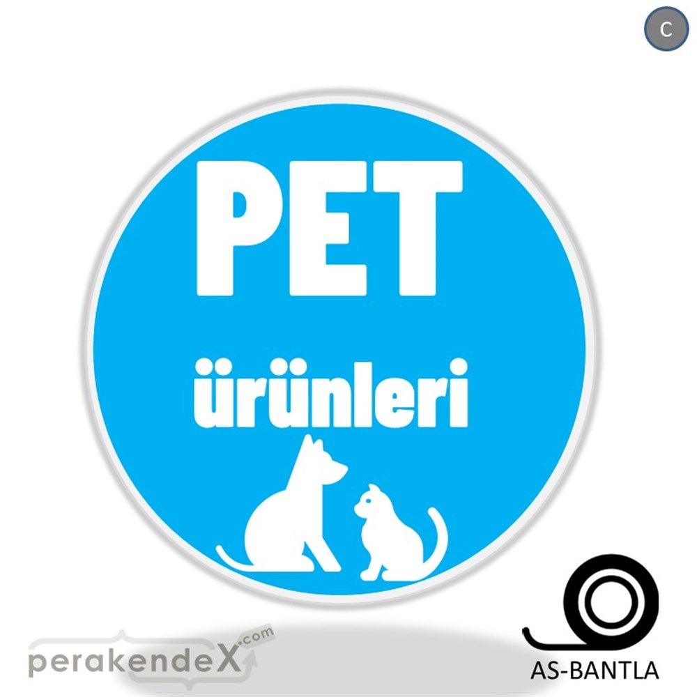 Pet Ürünleri Yazısı SERT PLASTİK POSTER,  AFİŞ -oval,tek yön baskısert plastik poster,  afiş
