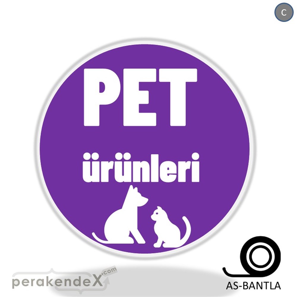 Pet Ürünleri Yazısı SERT PLASTİK POSTER,  AFİŞ -oval,tek yön baskısert plastik poster,  afiş