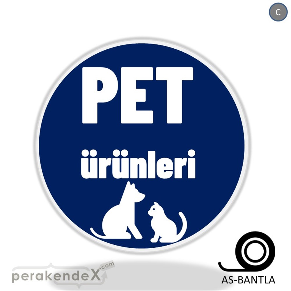 Pet Ürünleri Yazısı SERT PLASTİK POSTER,  AFİŞ -oval,tek yön baskısert plastik poster,  afiş