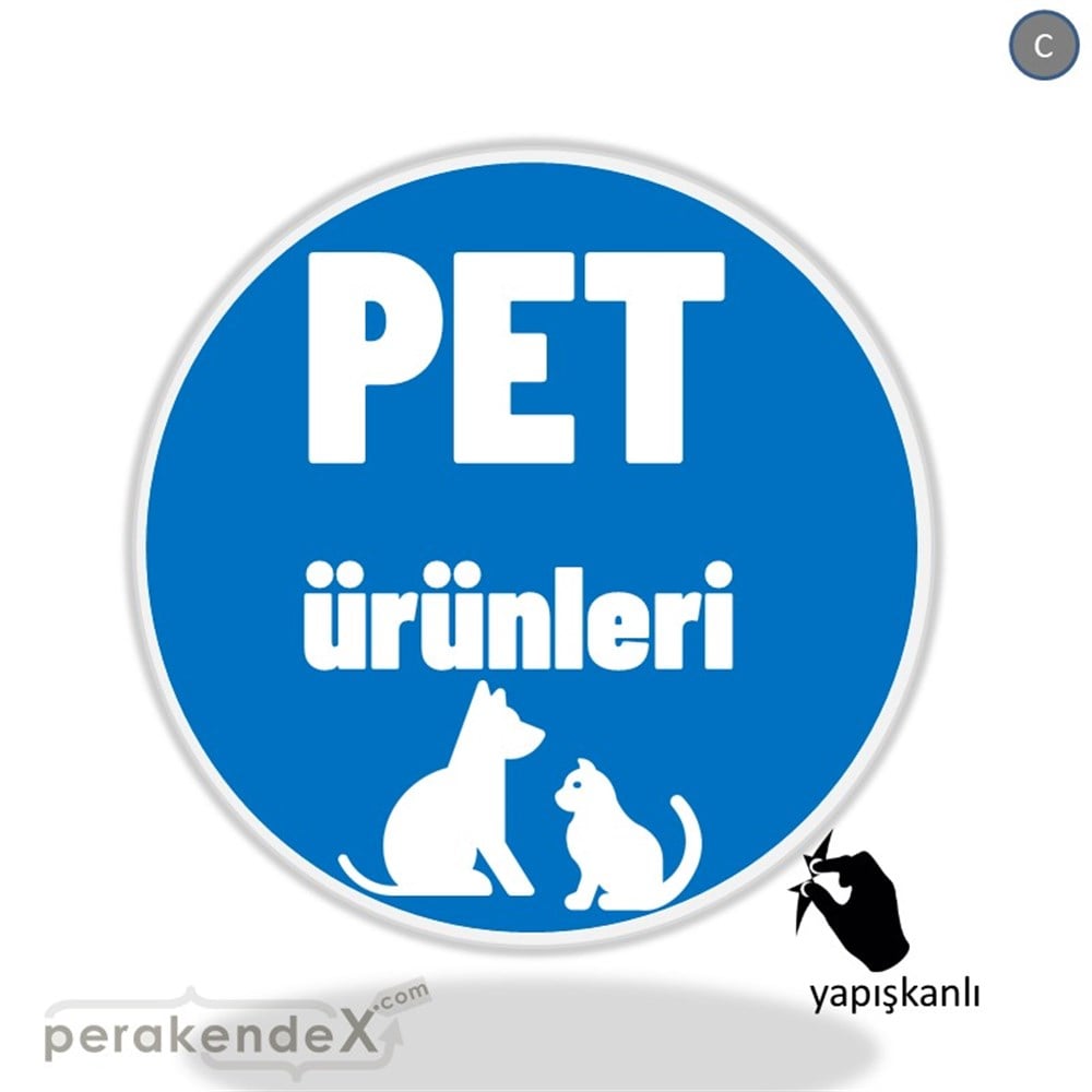 Pet Ürünleri Yazısı VİTRİN - CAM FOLYO,  VİNİL -oval,tek yön baskıvitrin - cam folyo,  vinil