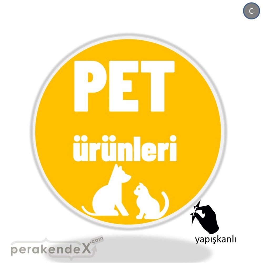 Pet Ürünleri Yazısı VİTRİN - CAM FOLYO,  VİNİL -oval,tek yön baskıvitrin - cam folyo,  vinil