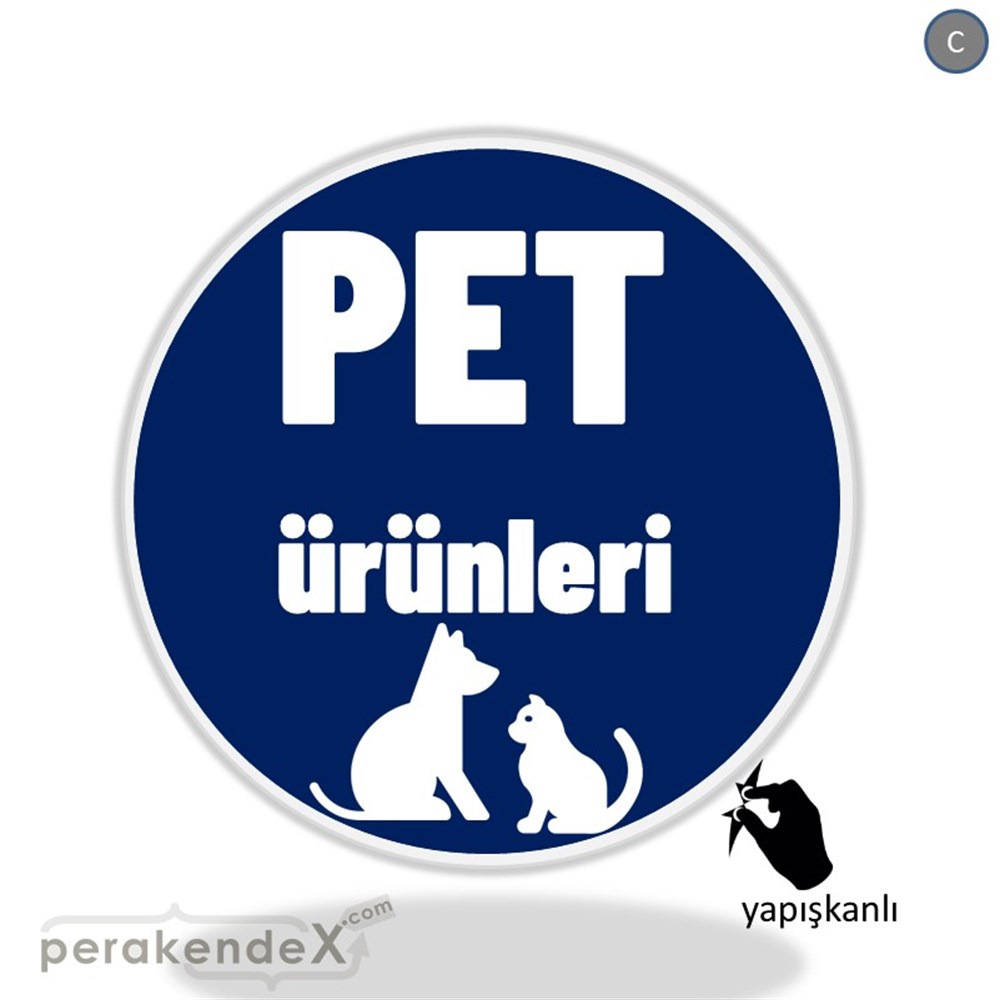 Pet Ürünleri Yazısı VİTRİN - CAM FOLYO,  VİNİL -oval,tek yön baskıvitrin - cam folyo,  vinil