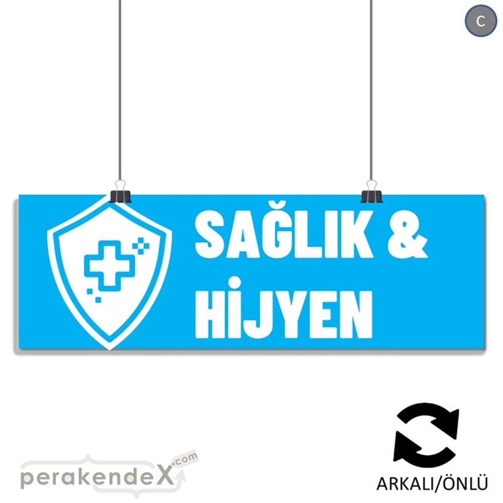 Sağlık Ve Hijyen Ürünleri SERT PLASTİK POSTER,  AFİŞ (BANNER) -dikdörtgen,çift yön baskısert plastik poster,  afiş