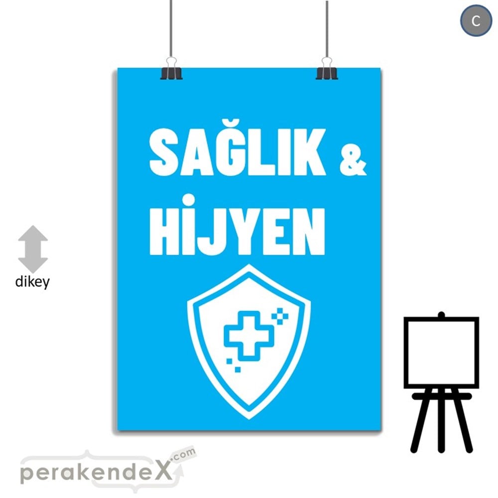 Sağlık Ve Hijyen Ürünleri SERT PLASTİK POSTER,  AFİŞ -dikdörtgen,tek yön baskısert plastik poster,  afiş