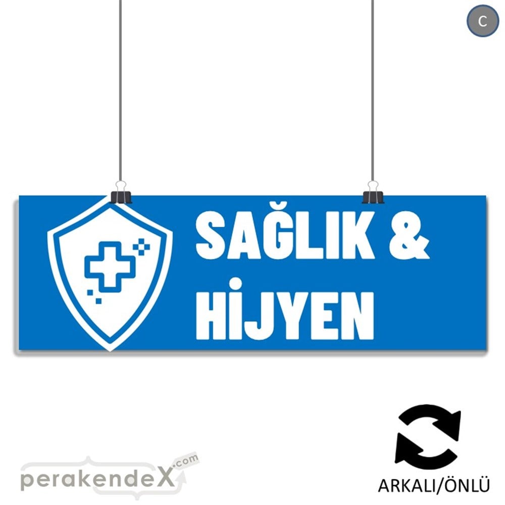 Sağlık Ve Hijyen Ürünleri SERT PLASTİK POSTER,  AFİŞ (BANNER) -dikdörtgen,çift yön baskısert plastik poster,  afiş