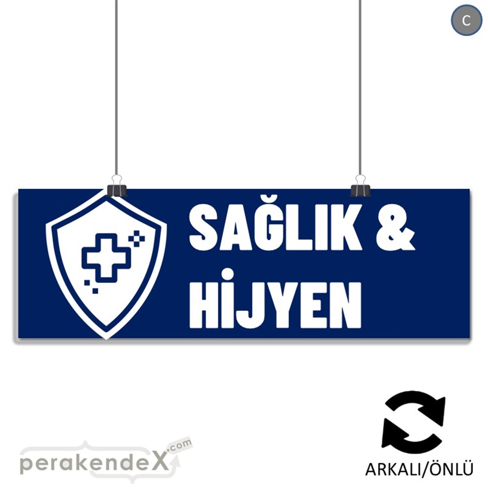 Sağlık Ve Hijyen Ürünleri SERT PLASTİK POSTER,  AFİŞ (BANNER) -dikdörtgen,çift yön baskısert plastik poster,  afiş