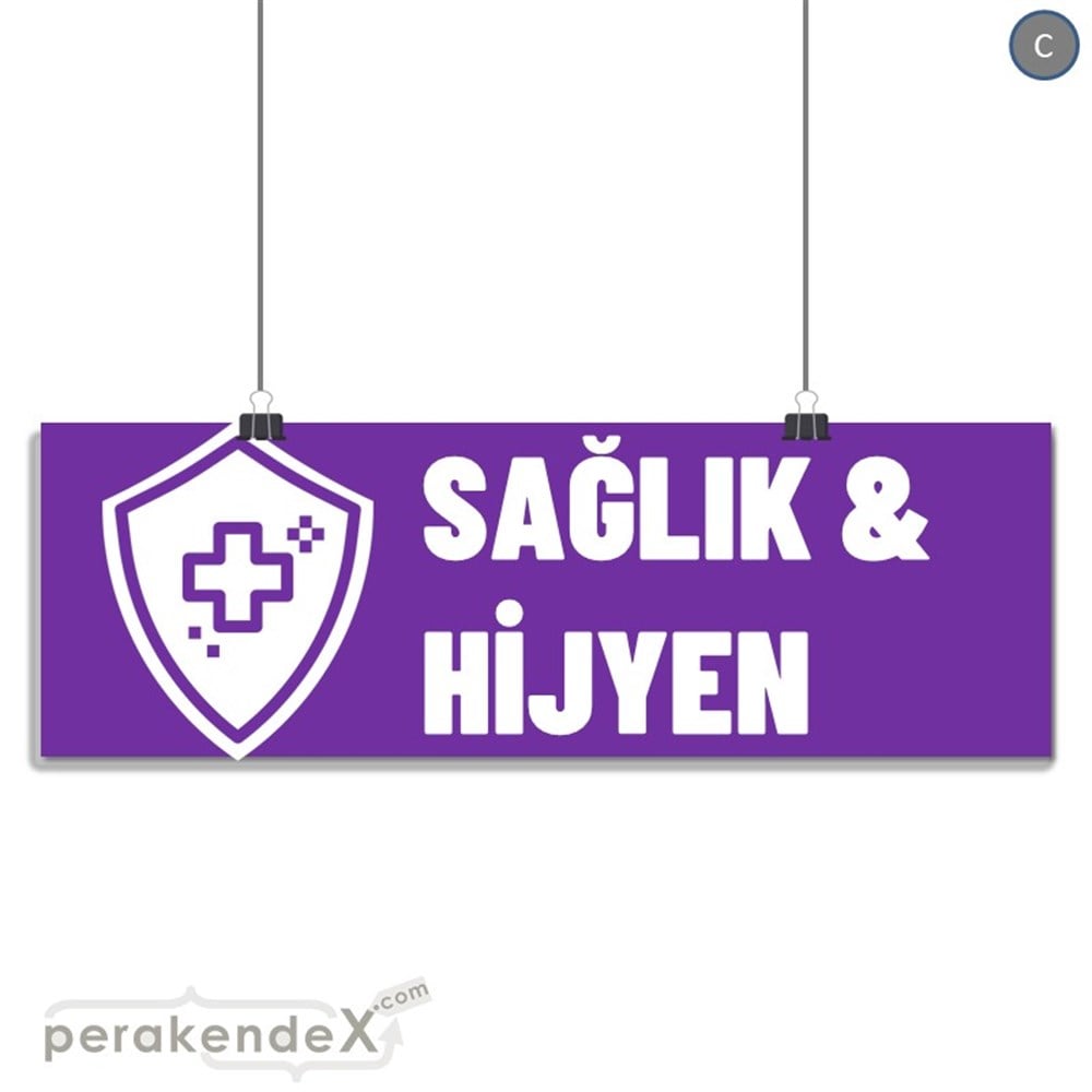 Sağlık Ve Hijyen Ürünleri SERT PLASTİK POSTER,  AFİŞ (BANNER) -dikdörtgen,tek yön baskısert plastik poster,  afiş