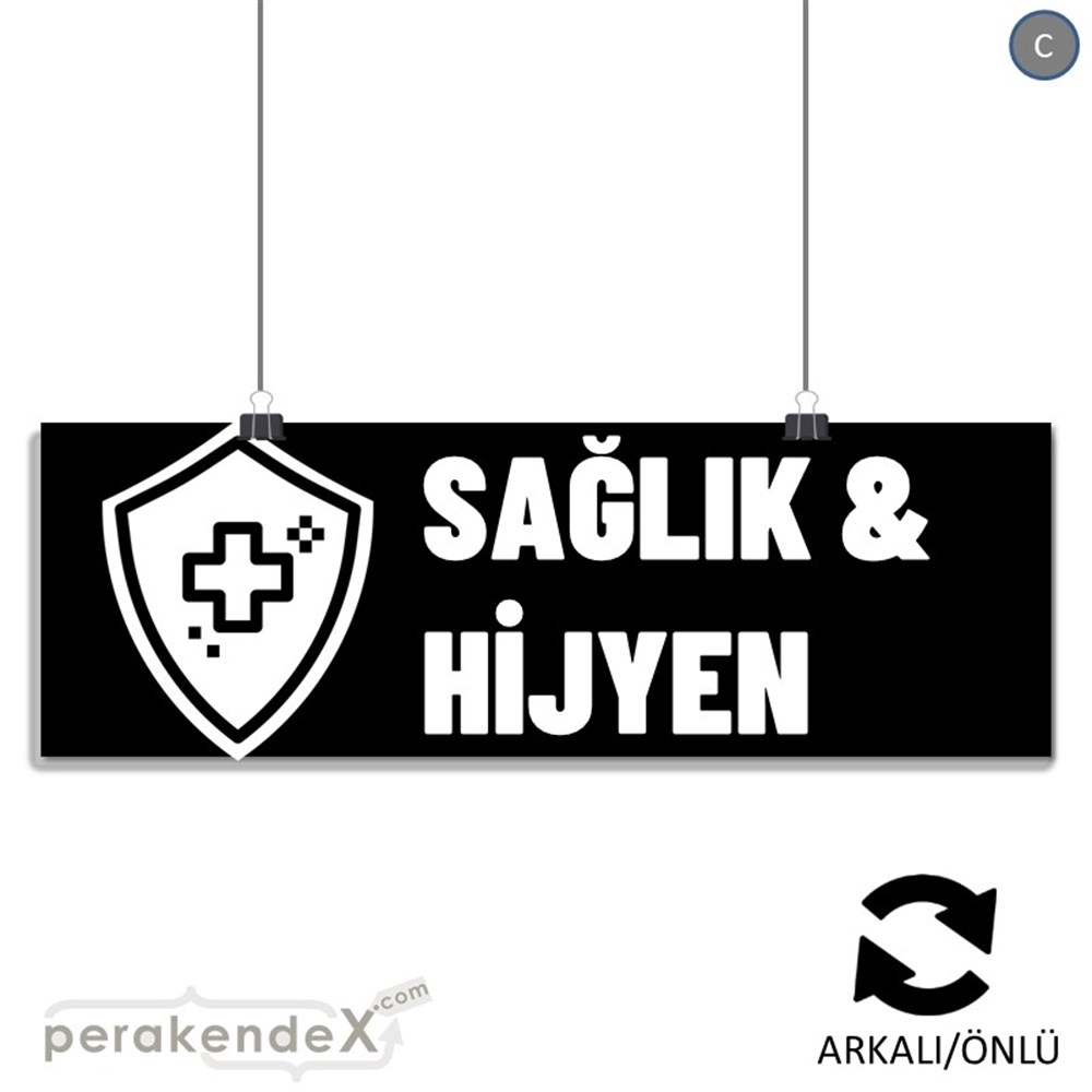 Sağlık Ve Hijyen Ürünleri SERT PLASTİK POSTER,  AFİŞ (BANNER) -dikdörtgen,çift yön baskısert plastik poster,  afiş