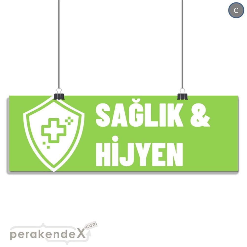 Sağlık Ve Hijyen Ürünleri SERT PLASTİK POSTER,  AFİŞ (BANNER) -dikdörtgen,tek yön baskısert plastik poster,  afiş