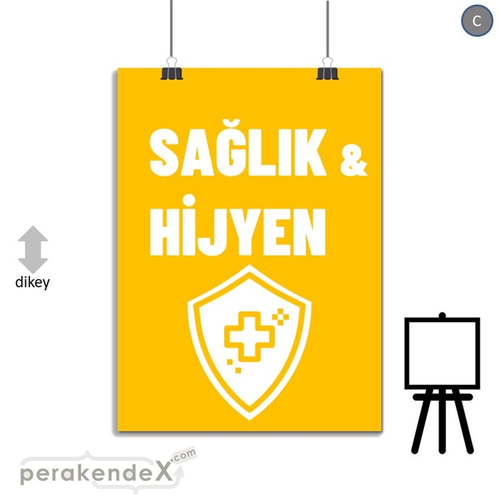 Sağlık Ve Hijyen Ürünleri SERT PLASTİK POSTER,  AFİŞ -dikdörtgen,tek yön baskısert plastik poster,  afiş