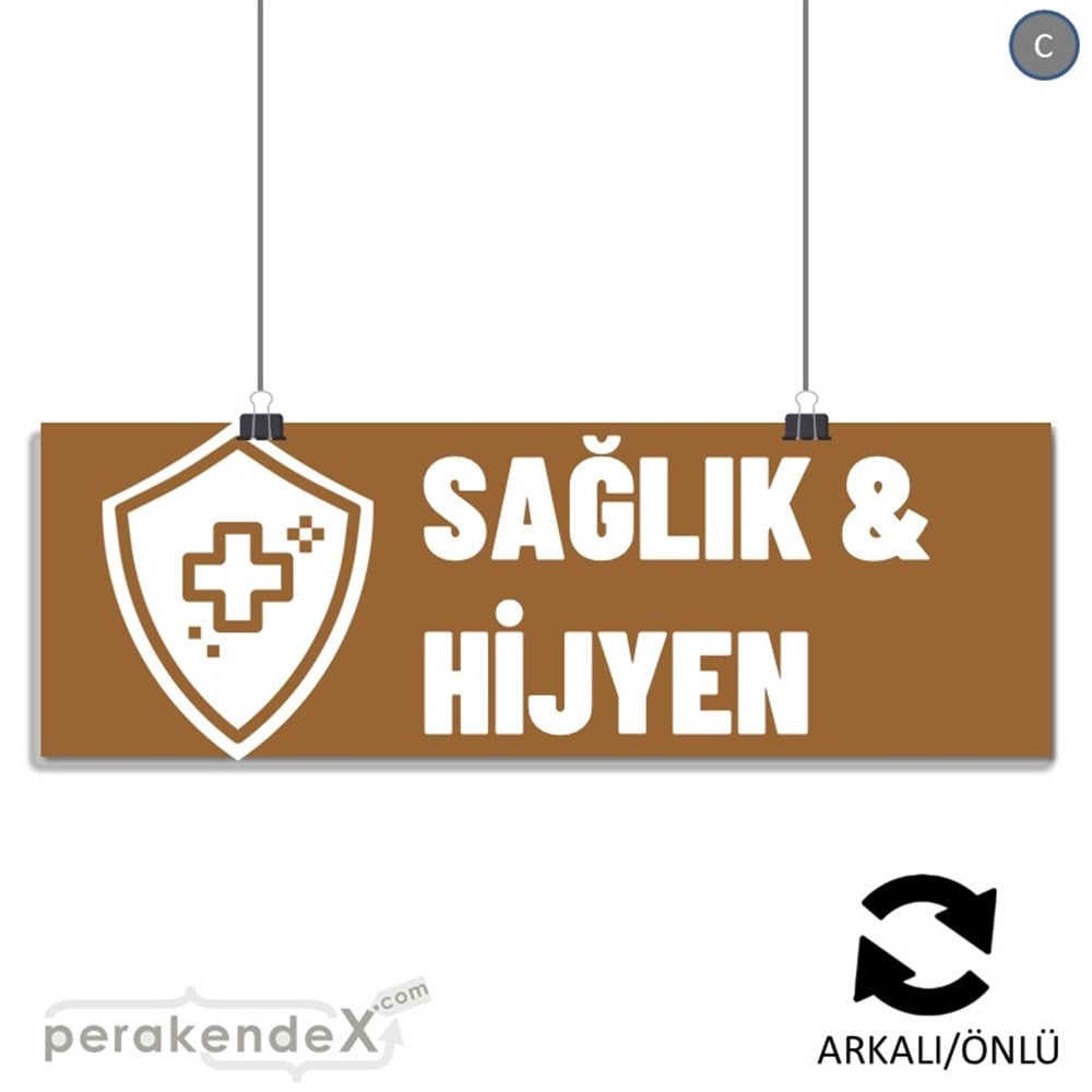 Sağlık Ve Hijyen Ürünleri SERT PLASTİK POSTER,  AFİŞ (BANNER) -dikdörtgen,çift yön baskısert plastik poster,  afiş