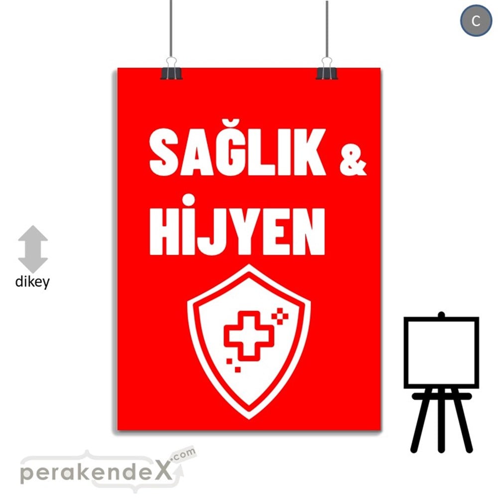 Sağlık Ve Hijyen Ürünleri SERT PLASTİK POSTER,  AFİŞ -dikdörtgen,tek yön baskısert plastik poster,  afiş