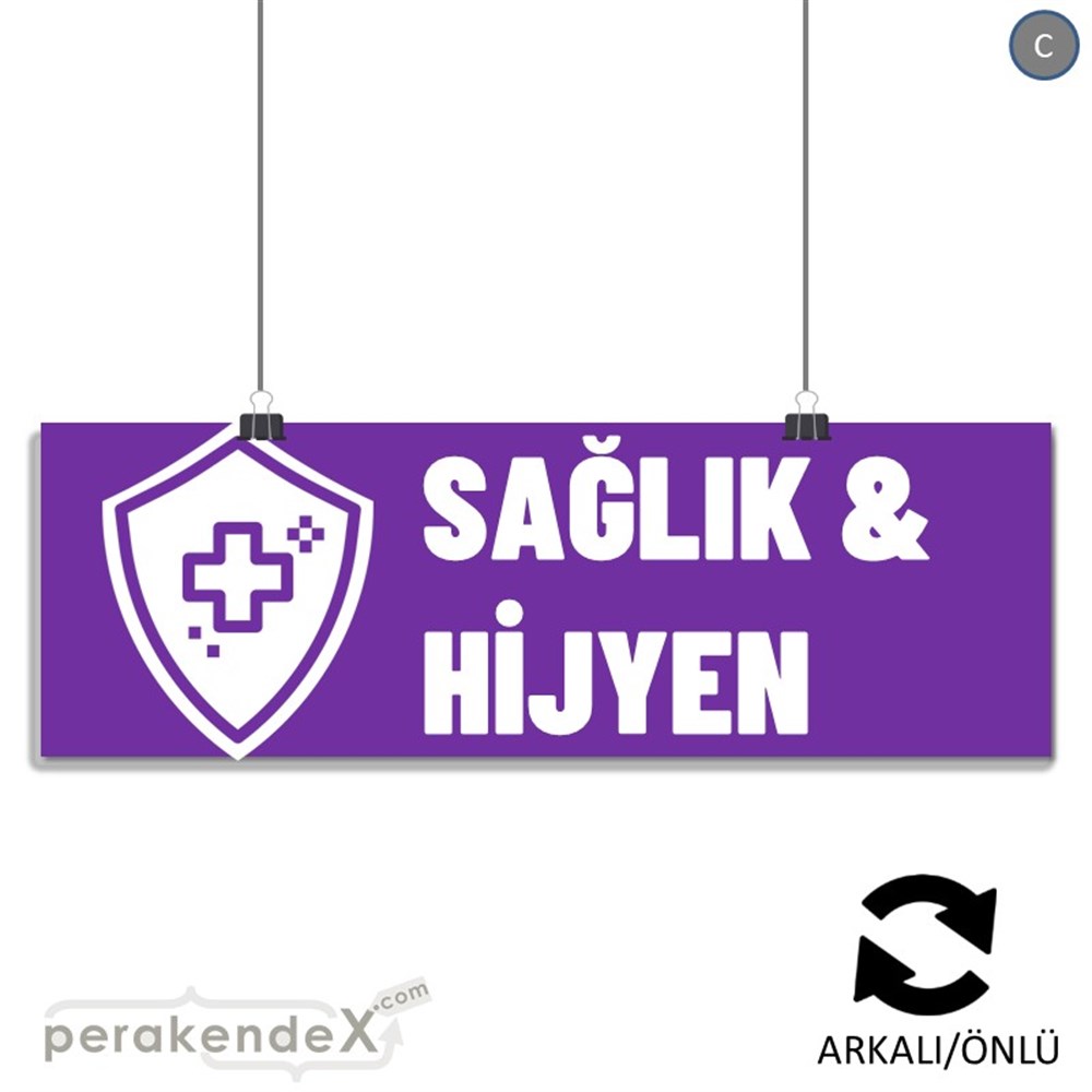 Sağlık Ve Hijyen Ürünleri SERT PLASTİK POSTER,  AFİŞ (BANNER) -dikdörtgen,çift yön baskısert plastik poster,  afiş