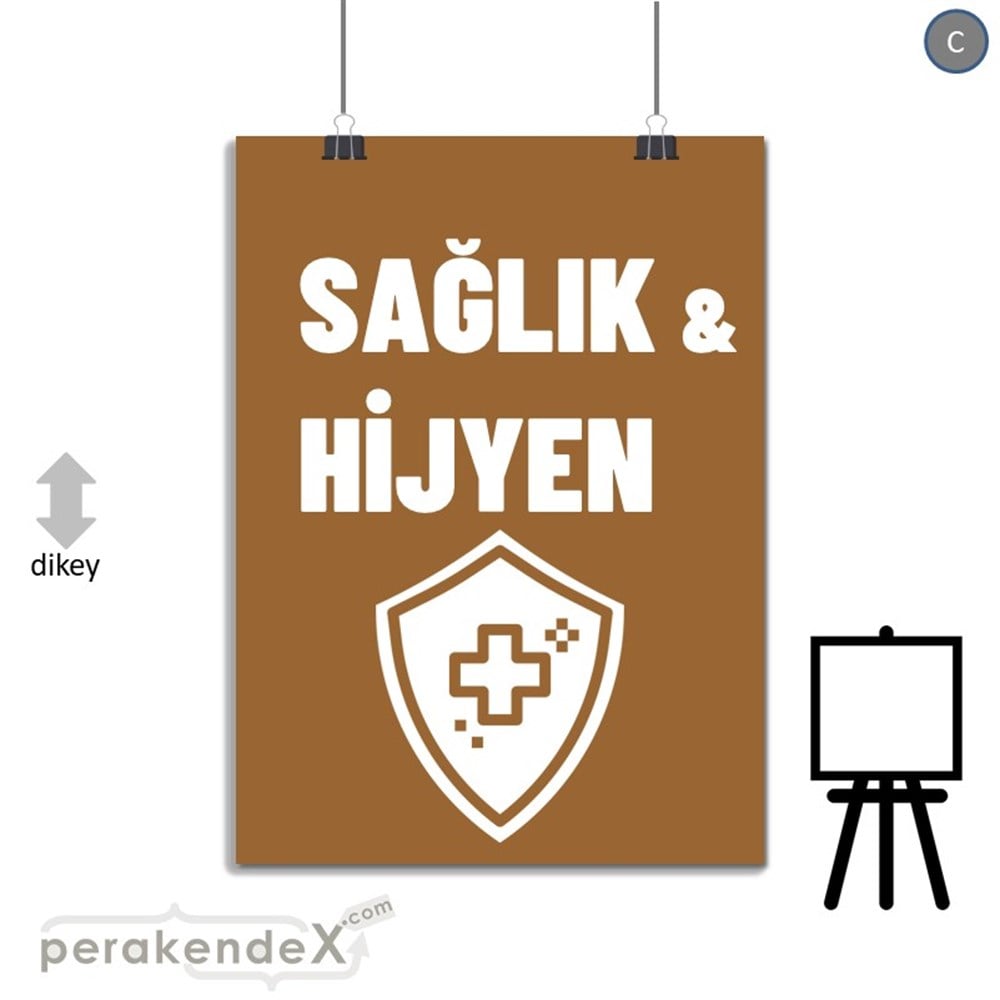 Sağlık Ve Hijyen Ürünleri SERT PLASTİK POSTER,  AFİŞ -dikdörtgen,tek yön baskısert plastik poster,  afiş