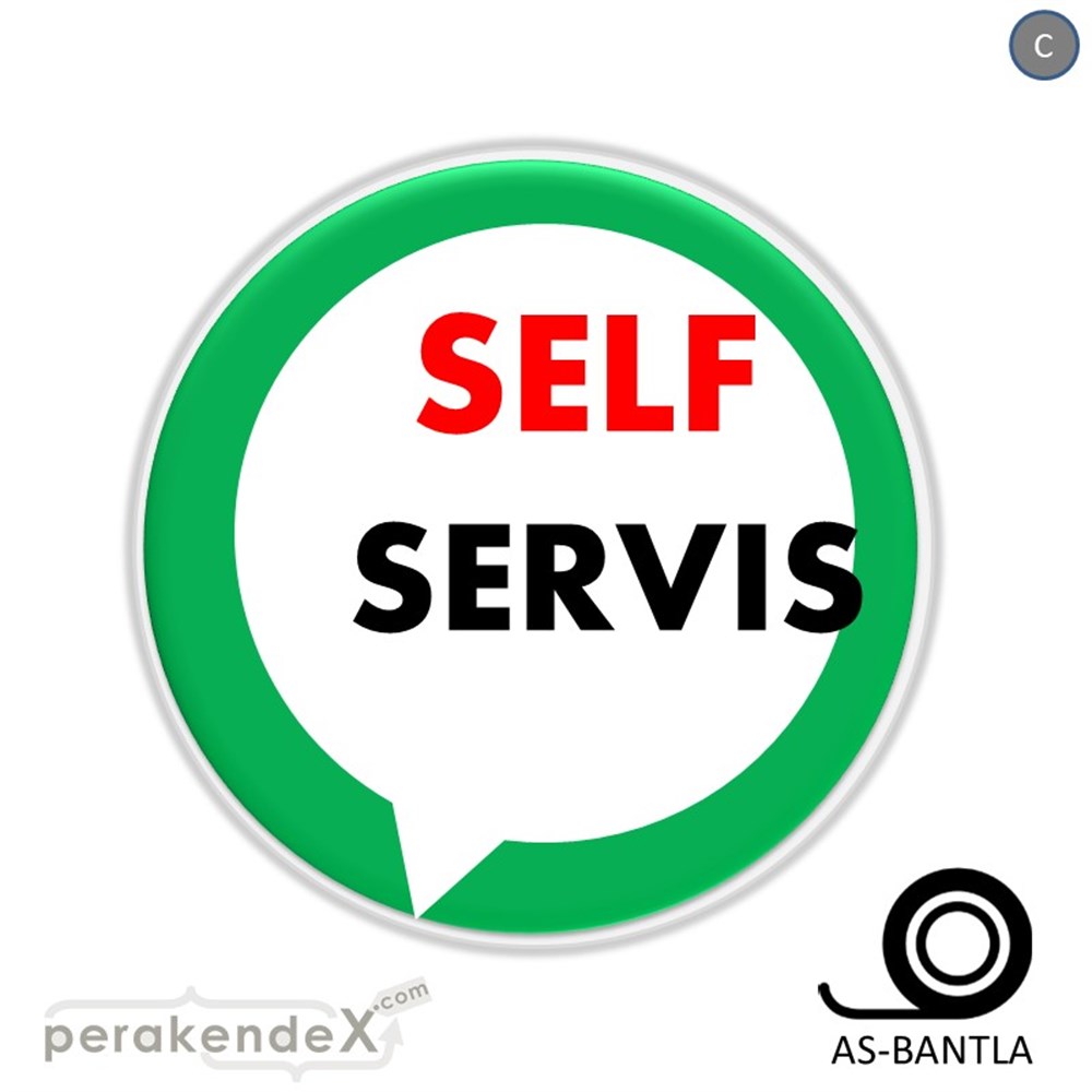 Self Servis Hizmet SERT PLASTİK POSTER,  AFİŞ -oval,tek yön baskısert plastik poster,  afiş