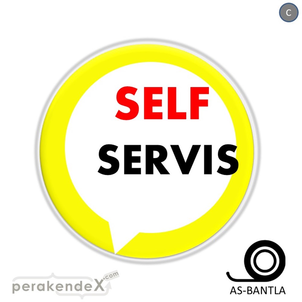 Self Servis Hizmet SERT PLASTİK POSTER,  AFİŞ -oval,tek yön baskısert plastik poster,  afiş