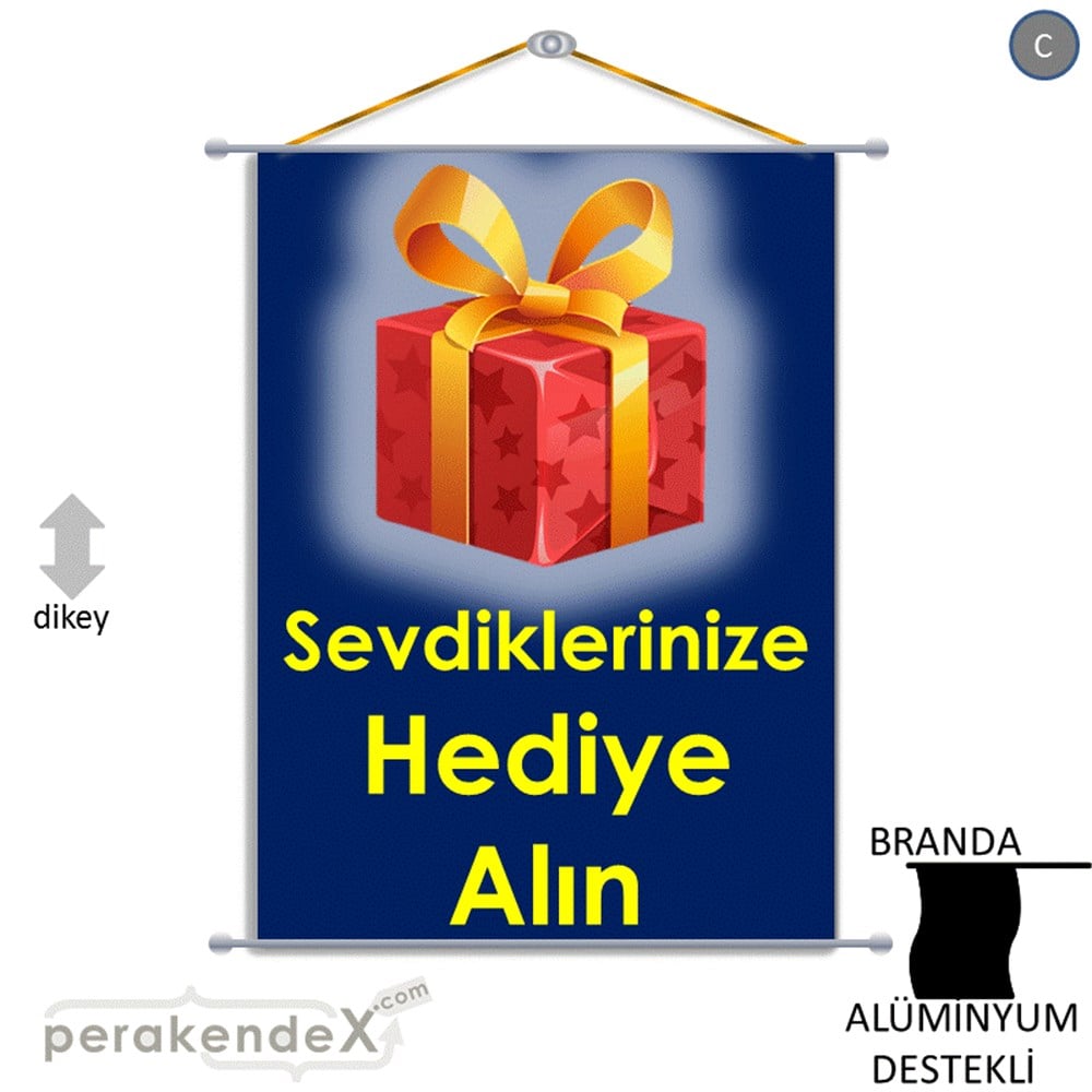 Sevdiklerinize Hediye Alın BRANDA POSTER,  AFİŞ -dikdörtgen,tek yön baskı