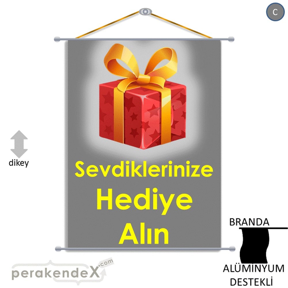 Sevdiklerinize Hediye Alın BRANDA POSTER,  AFİŞ -dikdörtgen,tek yön baskı