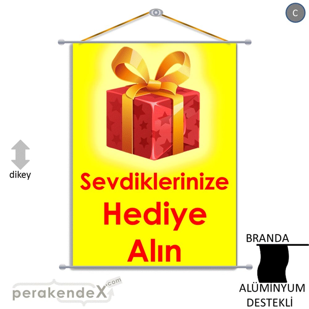 Sevdiklerinize Hediye Alın BRANDA POSTER,  AFİŞ -dikdörtgen,tek yön baskı