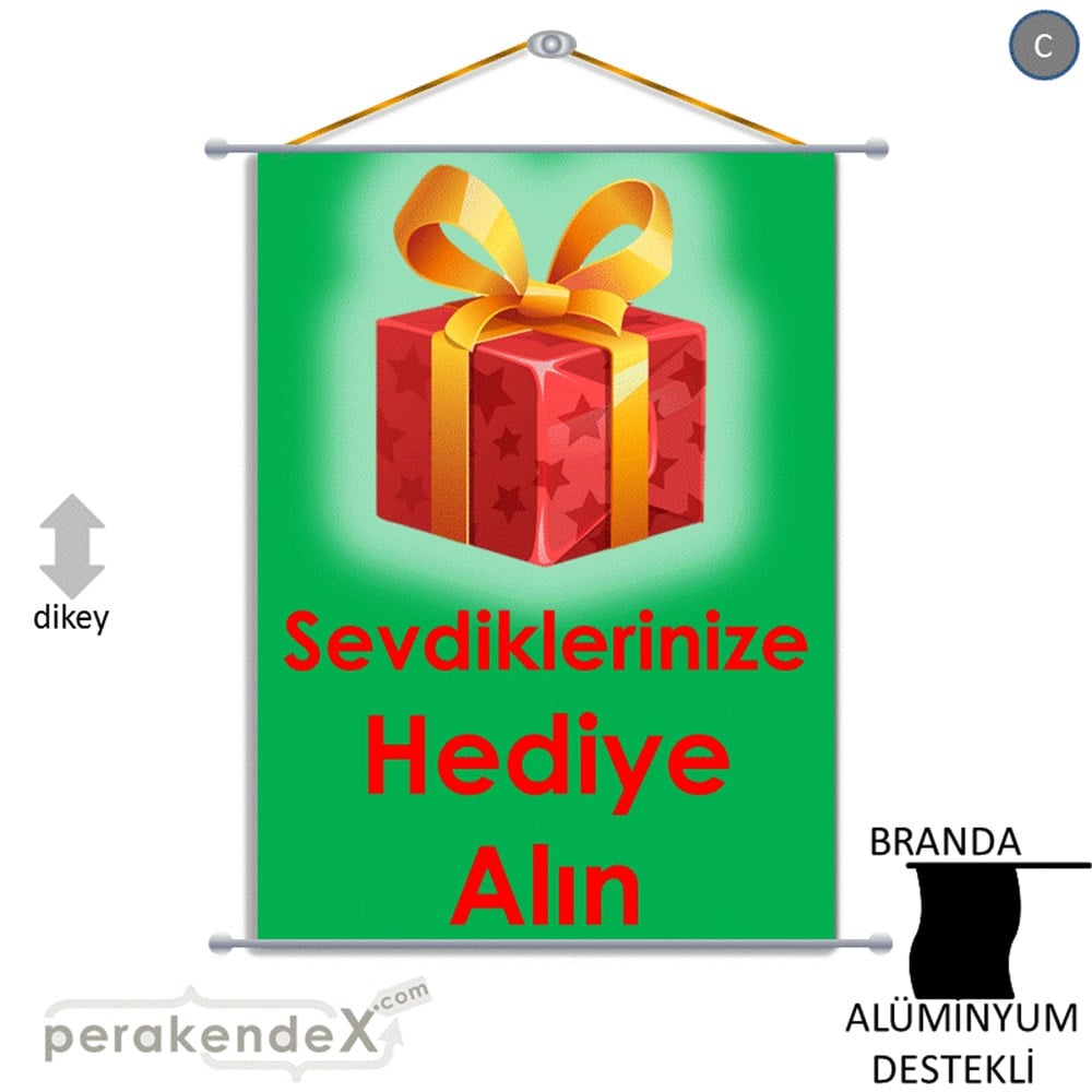 Sevdiklerinize Hediye Alın BRANDA POSTER,  AFİŞ -dikdörtgen,tek yön baskı
