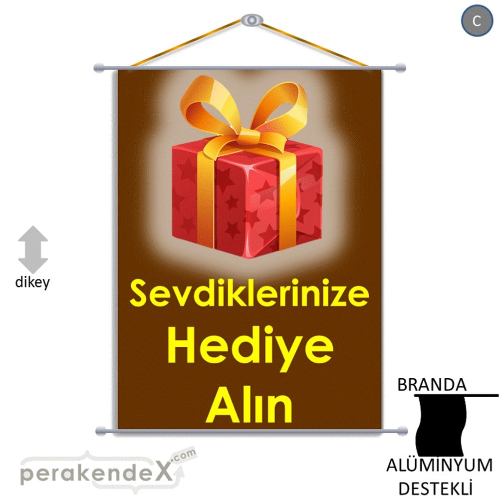 Sevdiklerinize Hediye Alın BRANDA POSTER,  AFİŞ -dikdörtgen,tek yön baskı