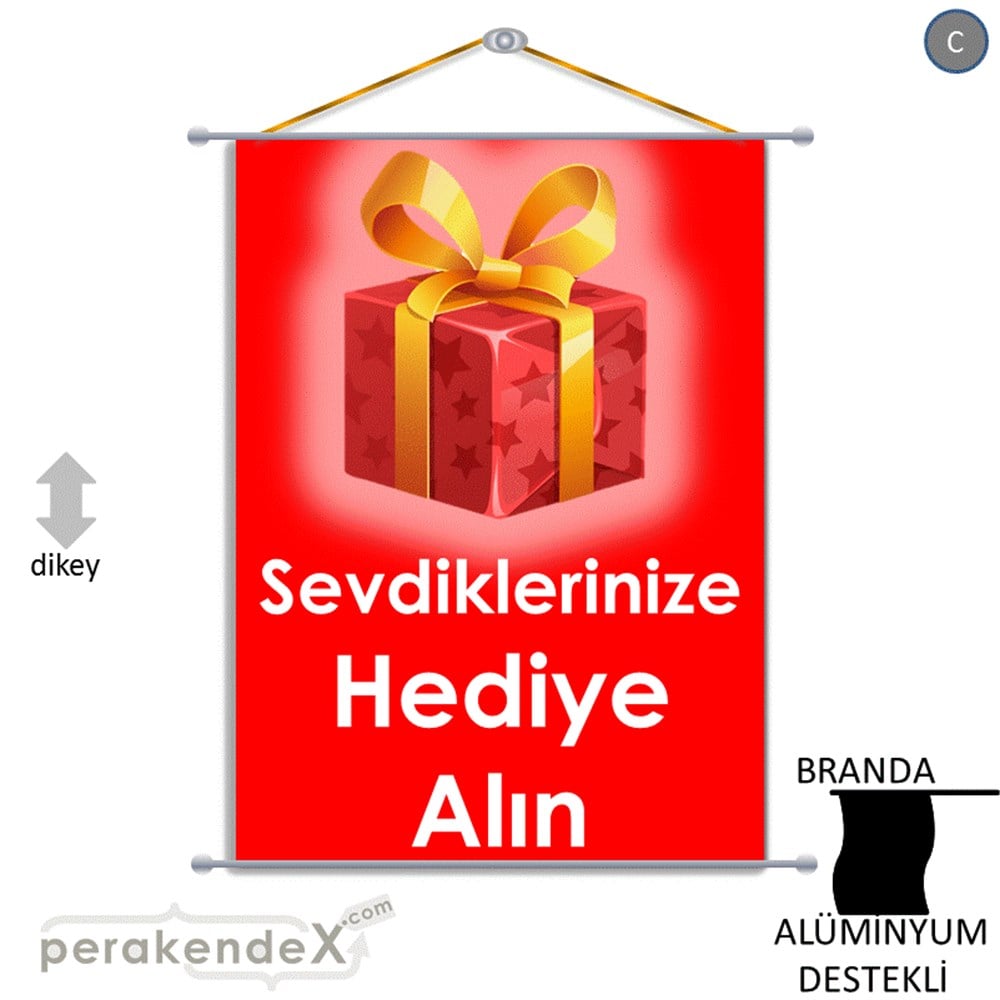 Sevdiklerinize Hediye Alın BRANDA POSTER,  AFİŞ -dikdörtgen,tek yön baskı