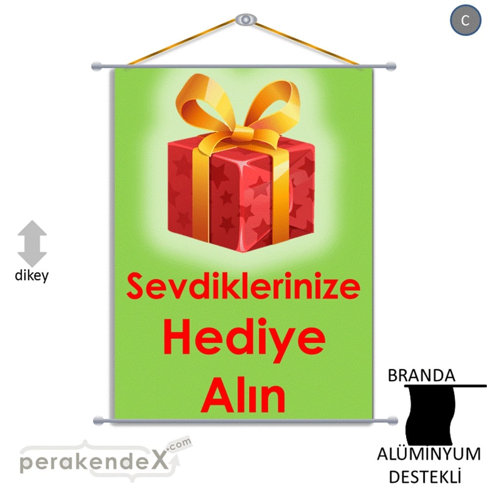 Sevdiklerinize Hediye Alın BRANDA POSTER,  AFİŞ -dikdörtgen,tek yön baskı