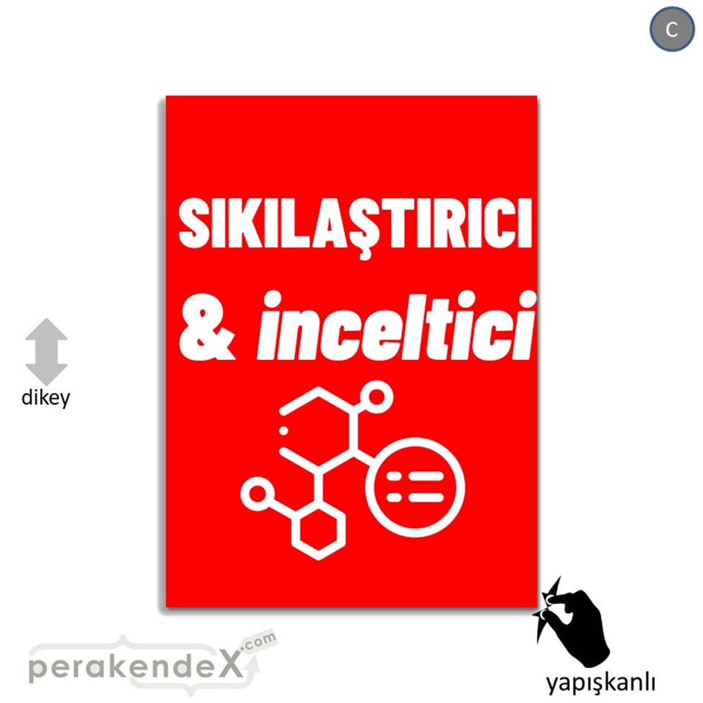 Sıkılaştırıcı Ve İnceltici Ürünler VİTRİN - CAM FOLYO,  VİNİL -dikdörtgen,tek yön baskıvitrin - cam folyo,  vinil