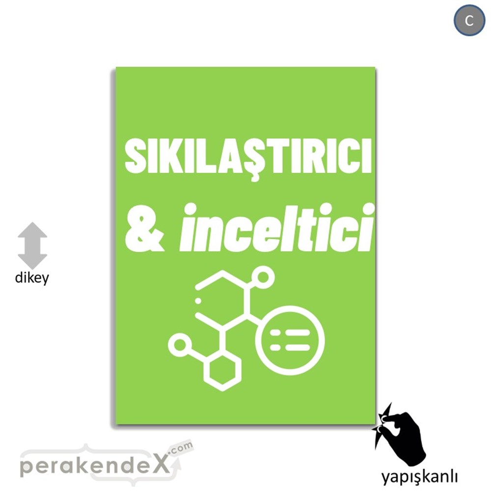 Sıkılaştırıcı Ve İnceltici Ürünler VİTRİN - CAM FOLYO,  VİNİL -dikdörtgen,tek yön baskıvitrin - cam folyo,  vinil