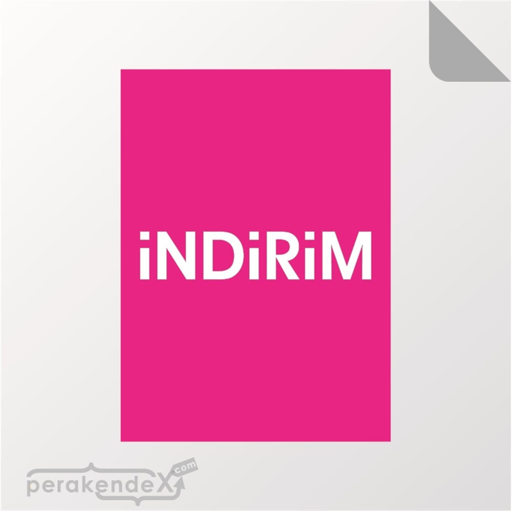 standart indirim CAMA YAPIŞAN FOLYO -dikdörtgen,tek yön baskı