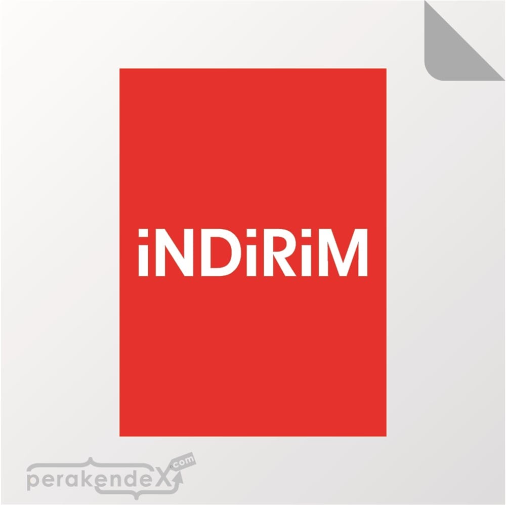 standart indirim CAMA YAPIŞAN FOLYO -dikdörtgen,tek yön baskı