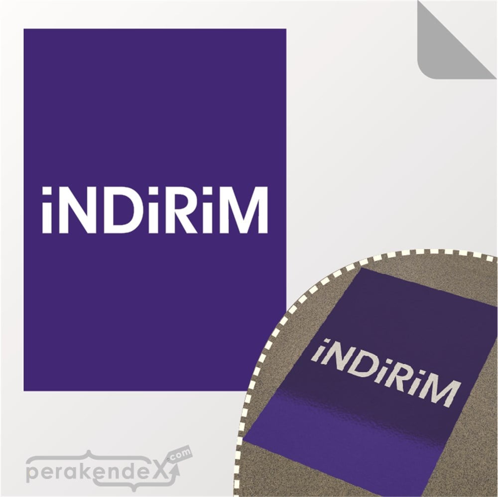 standart indirim YER ZEMİNE YAPIŞIR -dikdörtgen,tek yön baskı