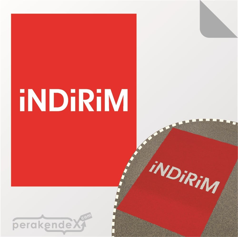 standart indirim YER ZEMİNE YAPIŞIR -dikdörtgen,tek yön baskı