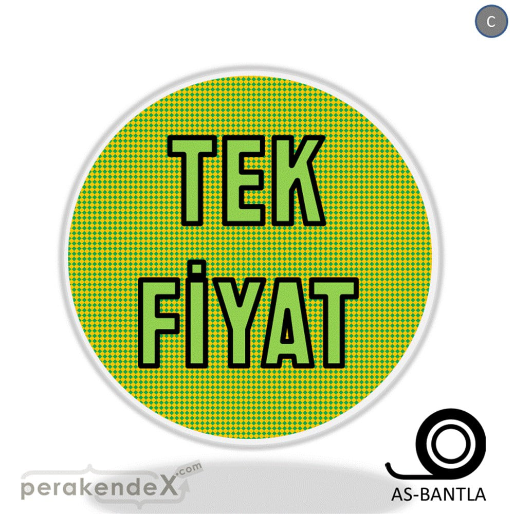 tek fiyat SERT PLASTİK POSTER -oval,tek yön baskı