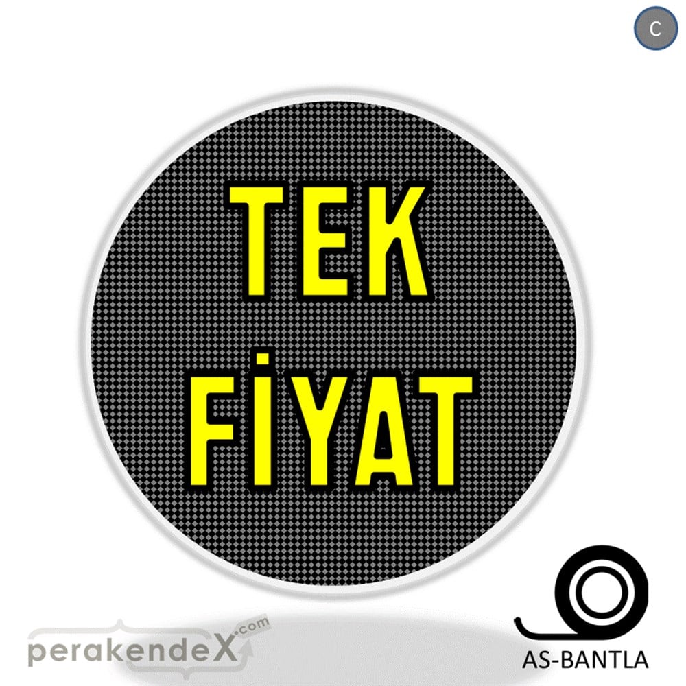 tek fiyat SERT PLASTİK POSTER -oval,tek yön baskı