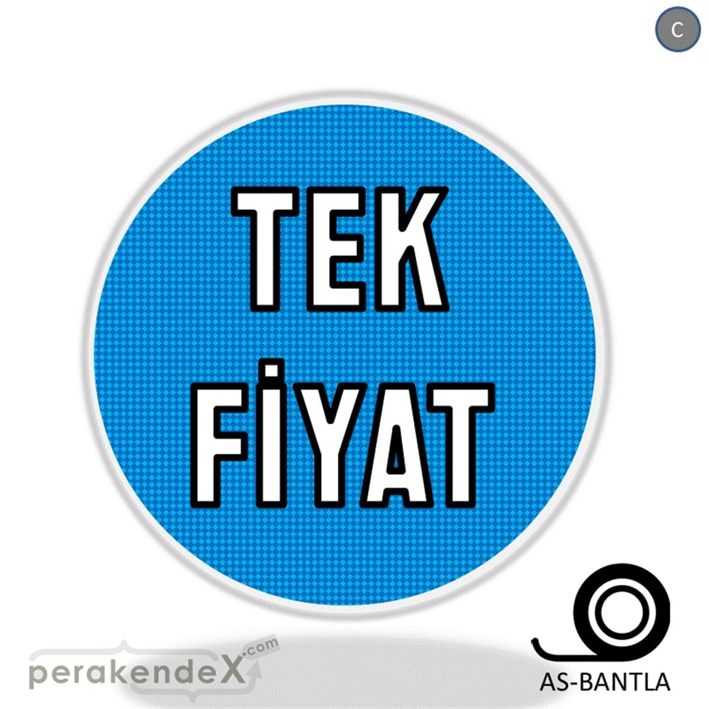 tek fiyat SERT PLASTİK POSTER -oval,tek yön baskı