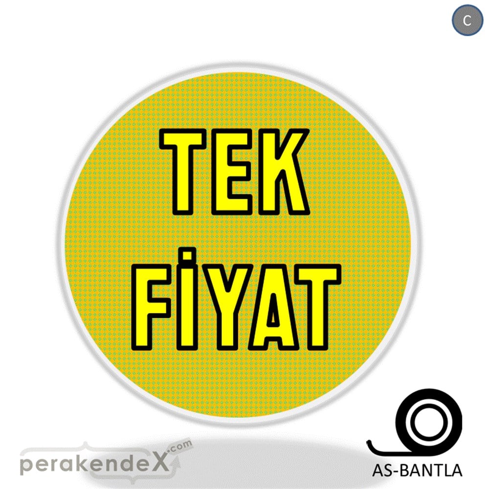 tek fiyat SERT PLASTİK POSTER -oval,tek yön baskı