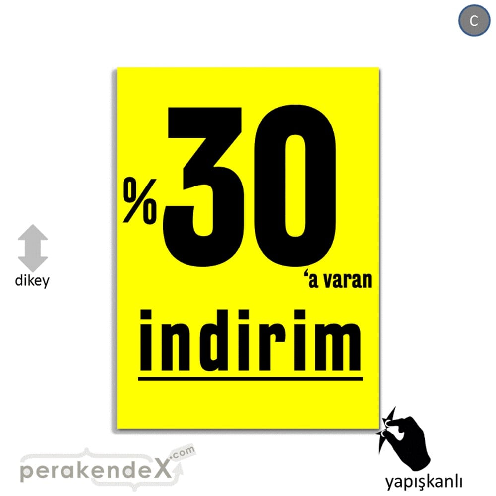 yüzde 30 a varan indirim CAMA YAPIŞAN FOLYO -dikdörtgen,tek yön baskı