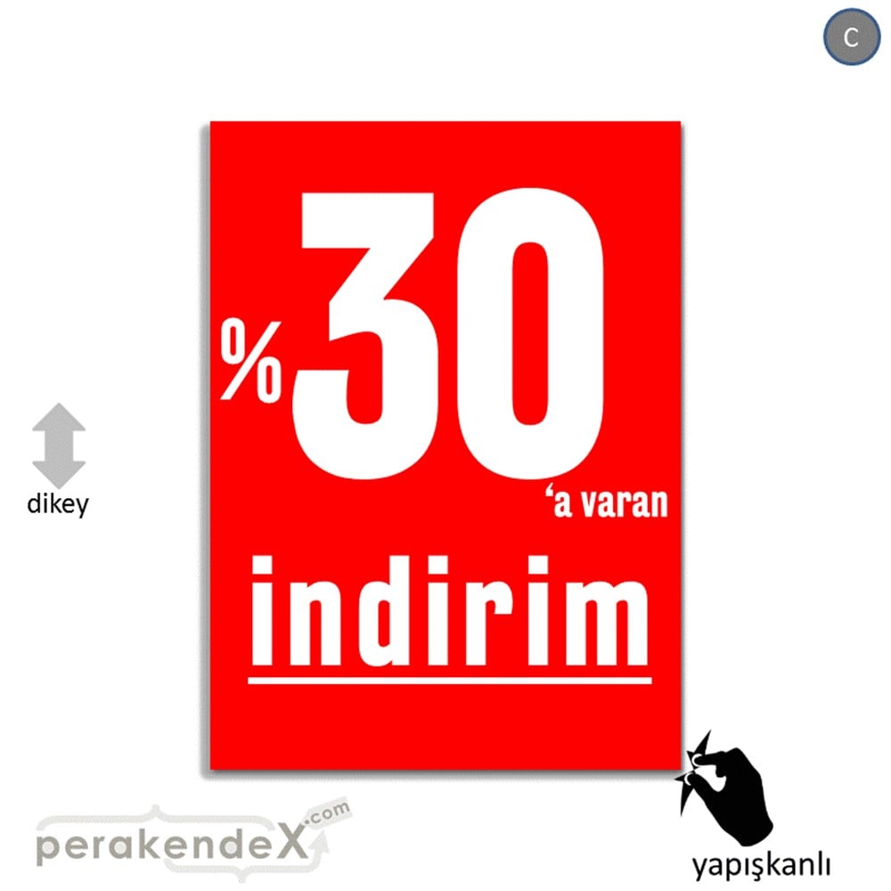 yüzde 30 a varan indirim CAMA YAPIŞAN FOLYO -dikdörtgen,tek yön baskı