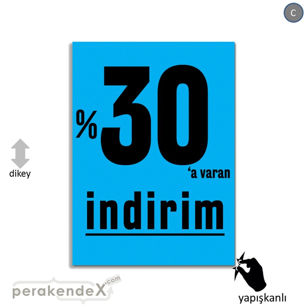 yüzde 30 a varan indirim CAMA YAPIŞAN FOLYO -dikdörtgen,tek yön baskı