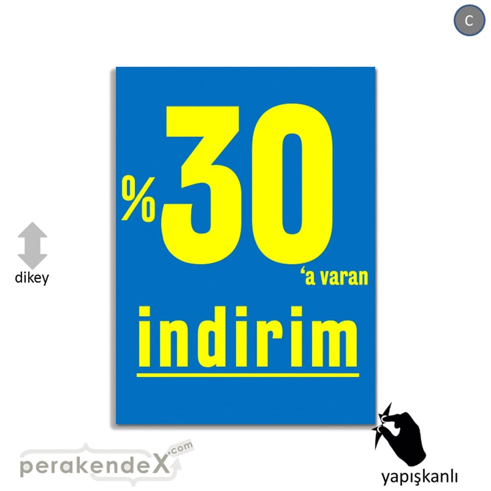 yüzde 30 a varan indirim CAMA YAPIŞAN FOLYO -dikdörtgen,tek yön baskı